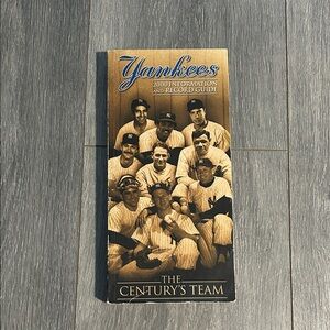 Yankees 2000 Information and Record Guide Coffee Table Book
